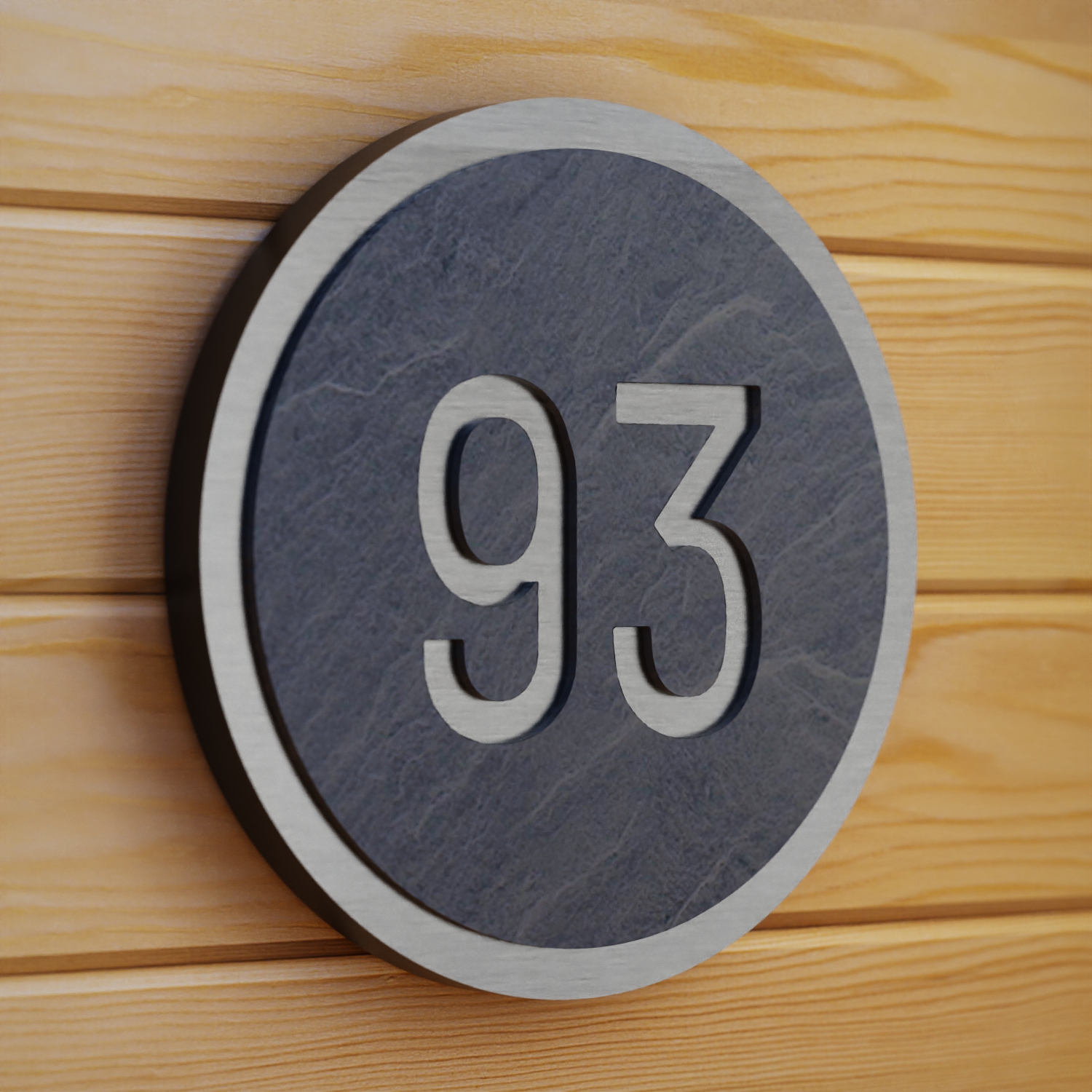 Plaque numéro de maison personnalisée original | LMDN